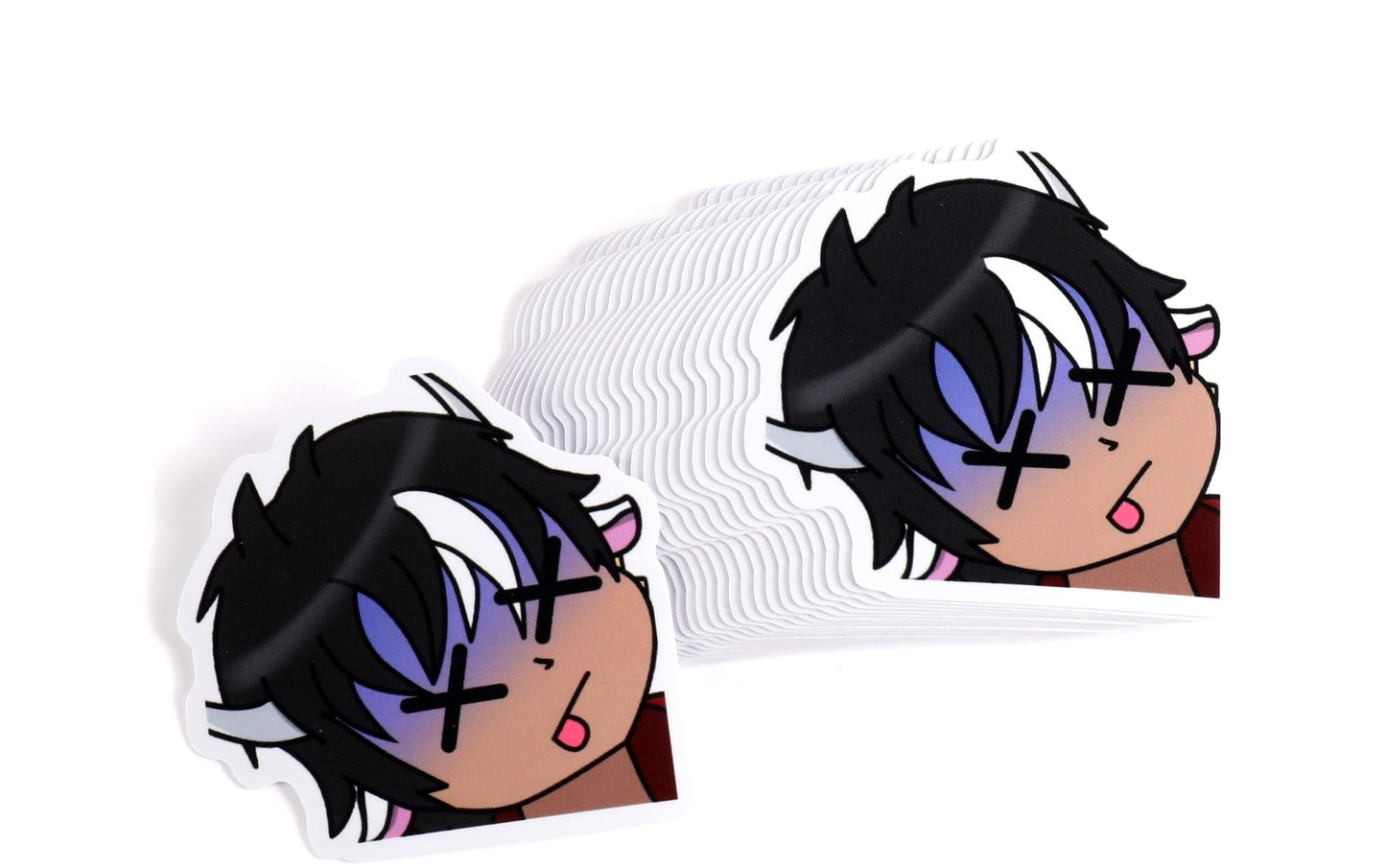 Confident Cow Emote Sticker Pack