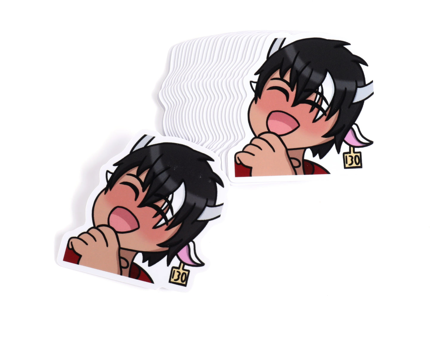Confident Cow Emote Sticker Pack