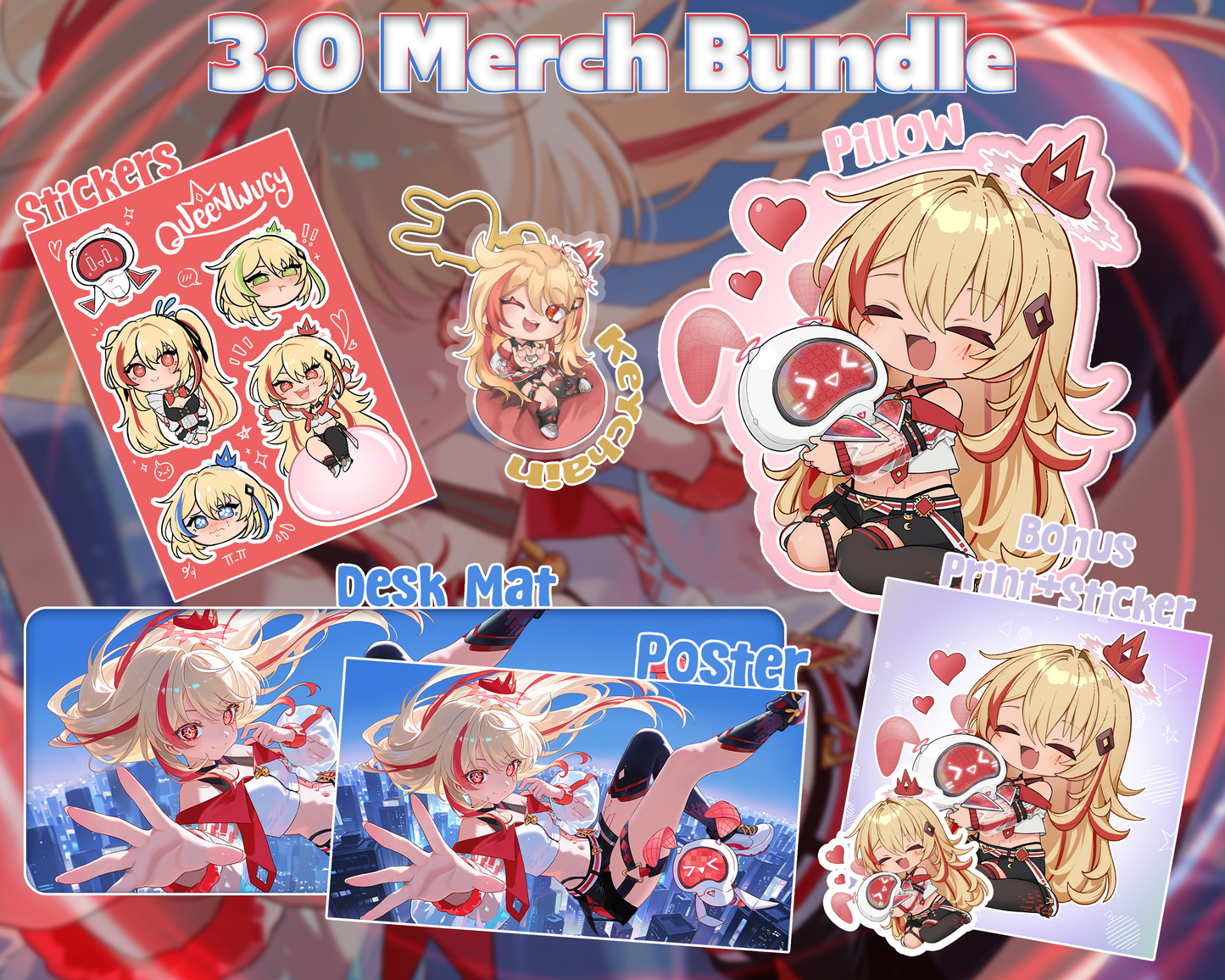 QueenWucy 3.0 Merch Bundle PRE-ORDER